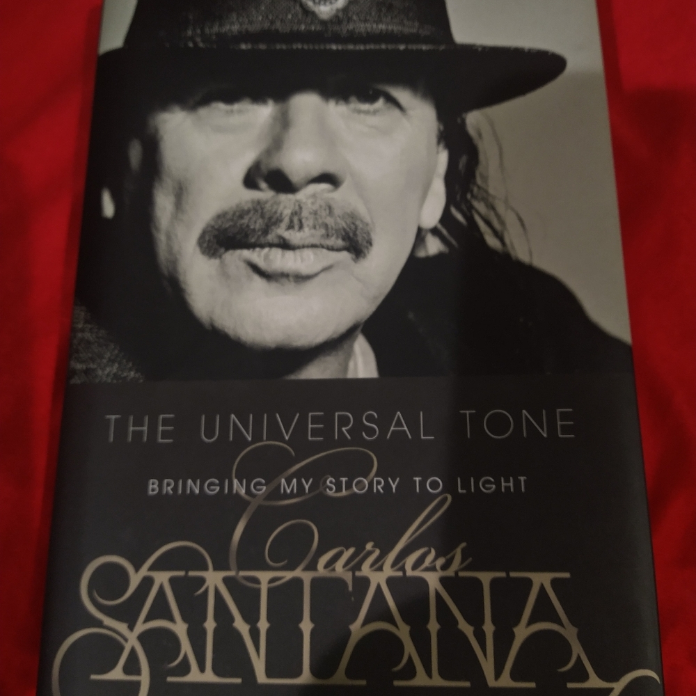 Carlos Santana Autobiography HB Book